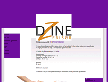 Tablet Screenshot of dzinefrisor.com
